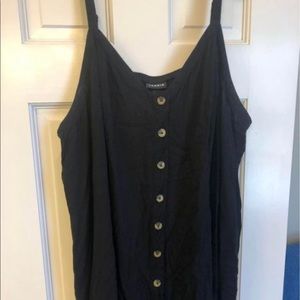 Women’s Plus Size Black Torrid Babydoll Tank